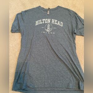 Grey Hilton Head Island xLarge Shirt